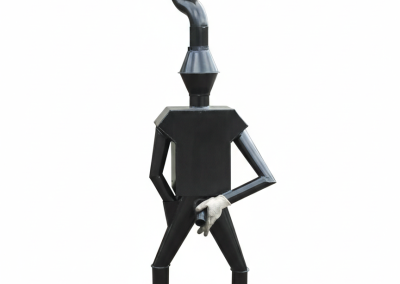 Vihmavee süliti pissiv mees